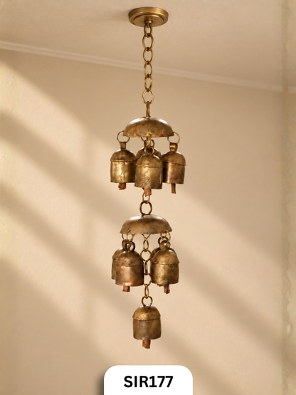 Wind Chime 9 Bell Kutch Hangings