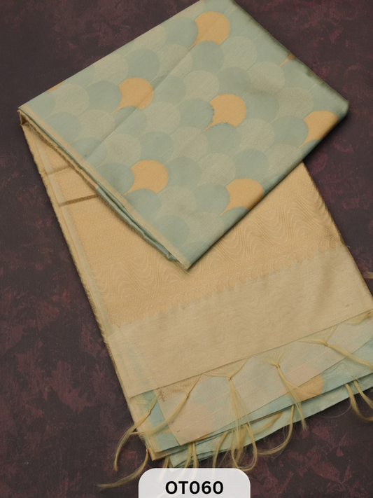 VEGAN FIBER BASED FABRIC SAREE