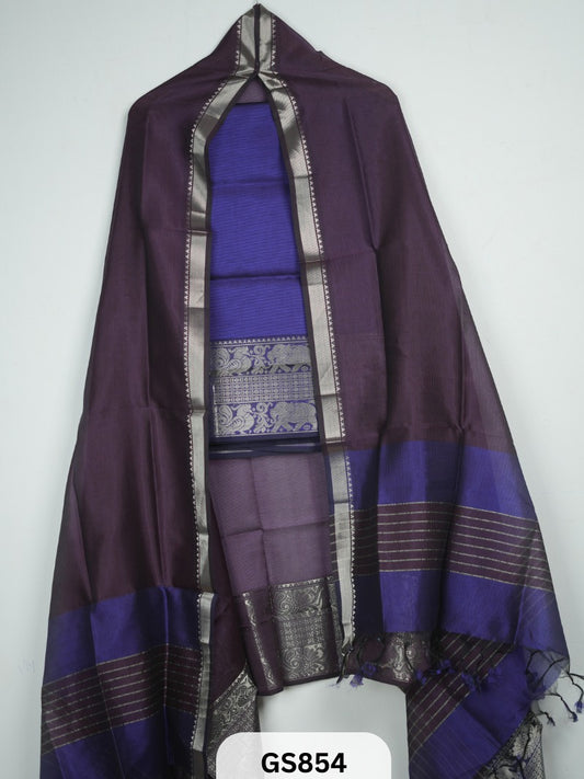 Pure Handloom Mangalgiri Top and Dupatta