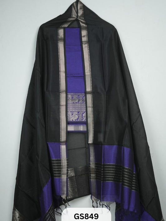 Pure Handloom Mangalgiri Top and Dupatta