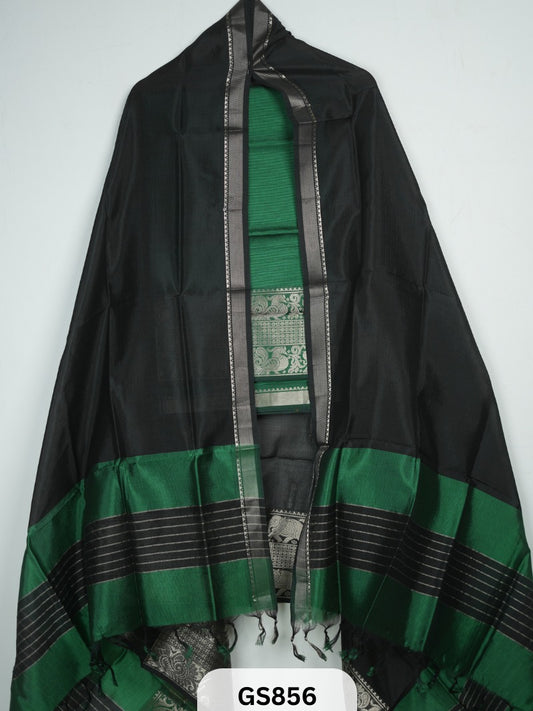 Pure Handloom Mangalgiri Top and Dupatta
