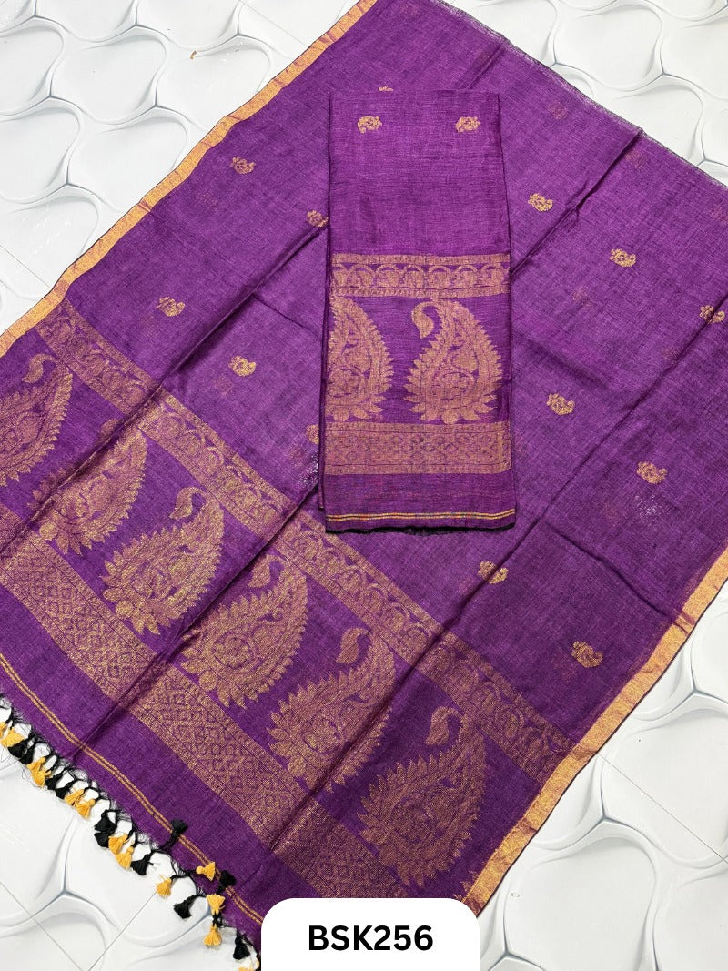 Pure Jayashree Linen By Linen - Top 2.6 Duppatta 2.7