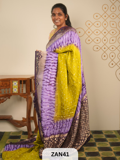 BANARASI BANDHINI - VISCOSE SAREE