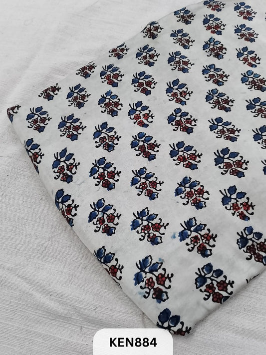 AJRAKH MODAL SILK HANDBLOCK PRINT FABRICS