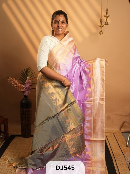VAAZHAI PATTU SAREE - BANANA PITH