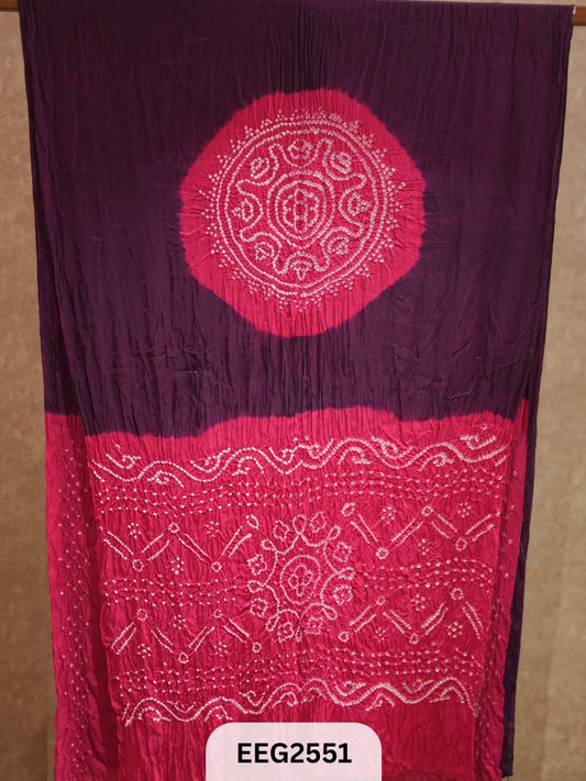 MODAL BANDHEJ SAREE