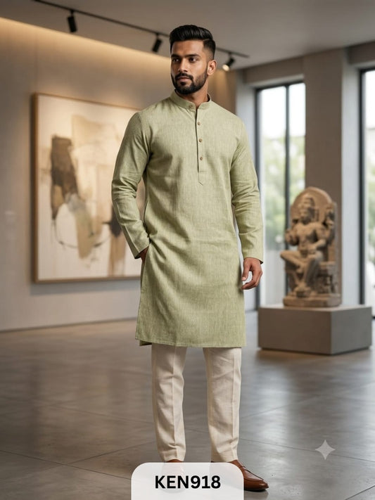 ORIGINAL KALA COTTON HANDLOOM GENTS KURTA