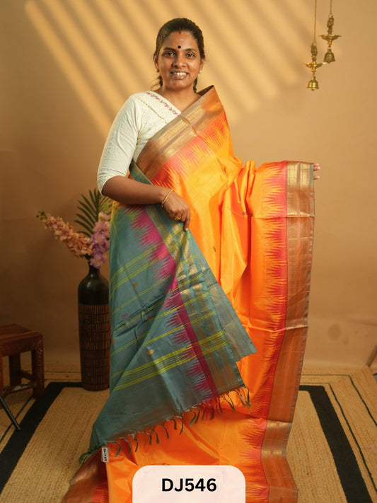 VAAZHAI PATTU SAREE - BANANA PITH