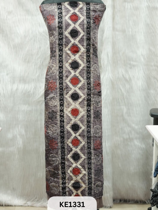 VELVET AJRAKH HANDBLOCKPRINT - 2.5MTR TOP