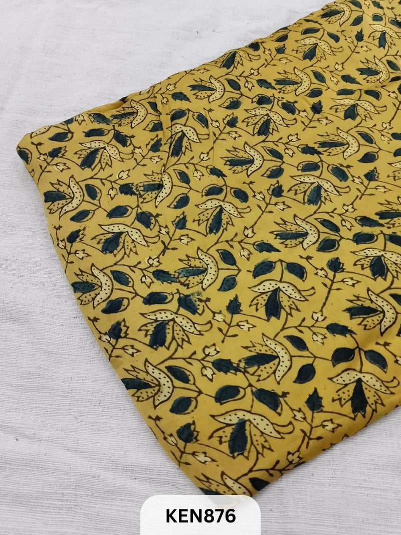 AJRAKH MODAL SILK HANDBLOCK PRINT FABRICS