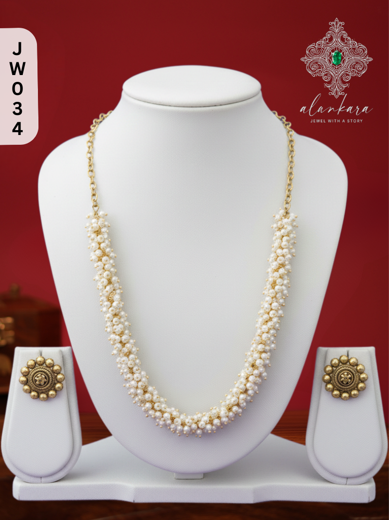PREMIUM PEARL MALLA SET